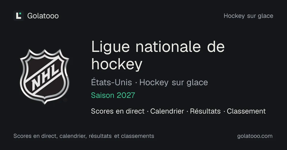Ligue nationale de hockey : Dallas en tête, Seattle et Vegas dans le sillage