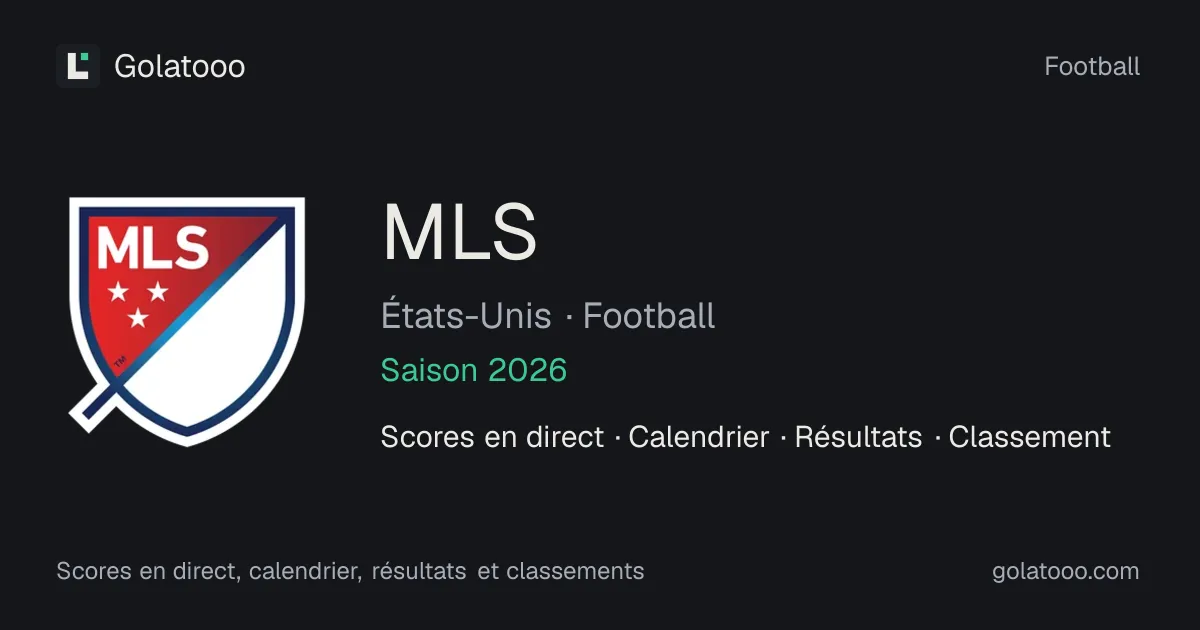 MLS : Vancouver Whitecaps confortent leur avance en tête