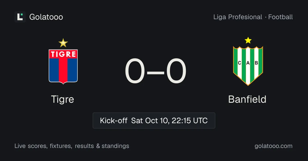 Tigre vs Banfield: preview, form, head-to-head and how to watch