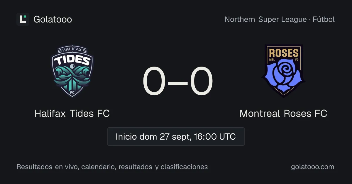 Halifax Tides FC vs Montreal Roses FC: previa, forma, historial y dónde ver el partido