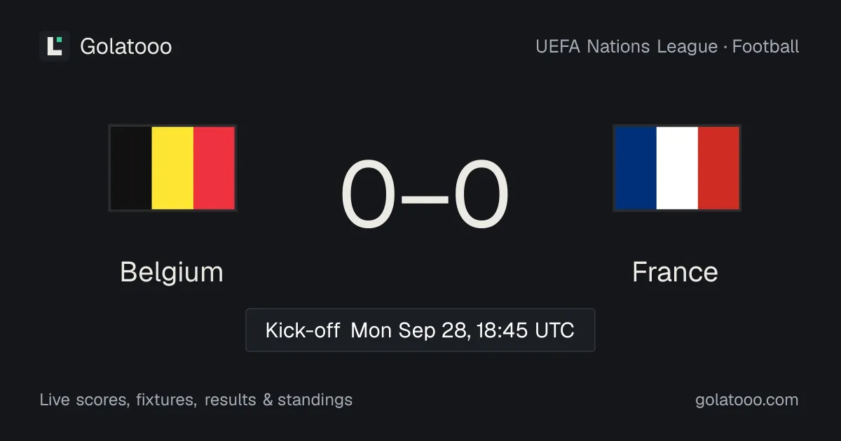 Belgium vs France: preview, form, head-to-head and how to watch