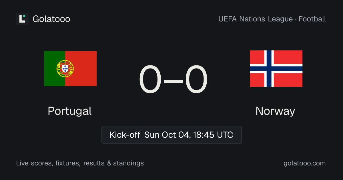 Portugal vs Norway: preview, form, head-to-head and how to watch