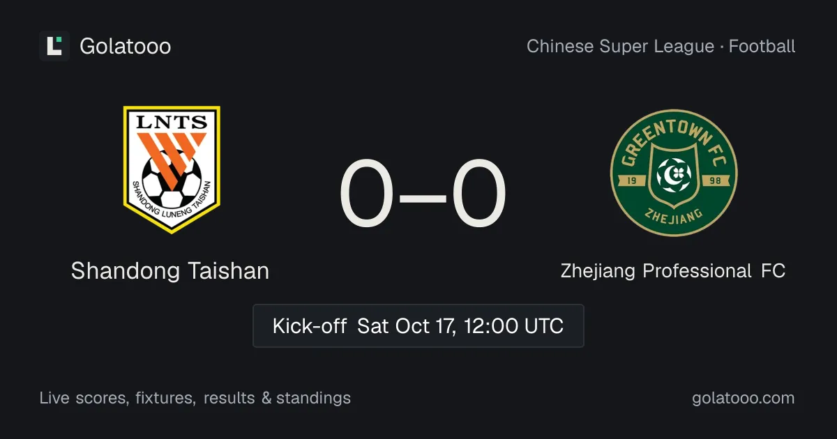 Shandong Taishan ضد Zhejiang Professional FC: المعاينة والأداء الأخير والمواجهات السابقة وأين تشاهد المباراة