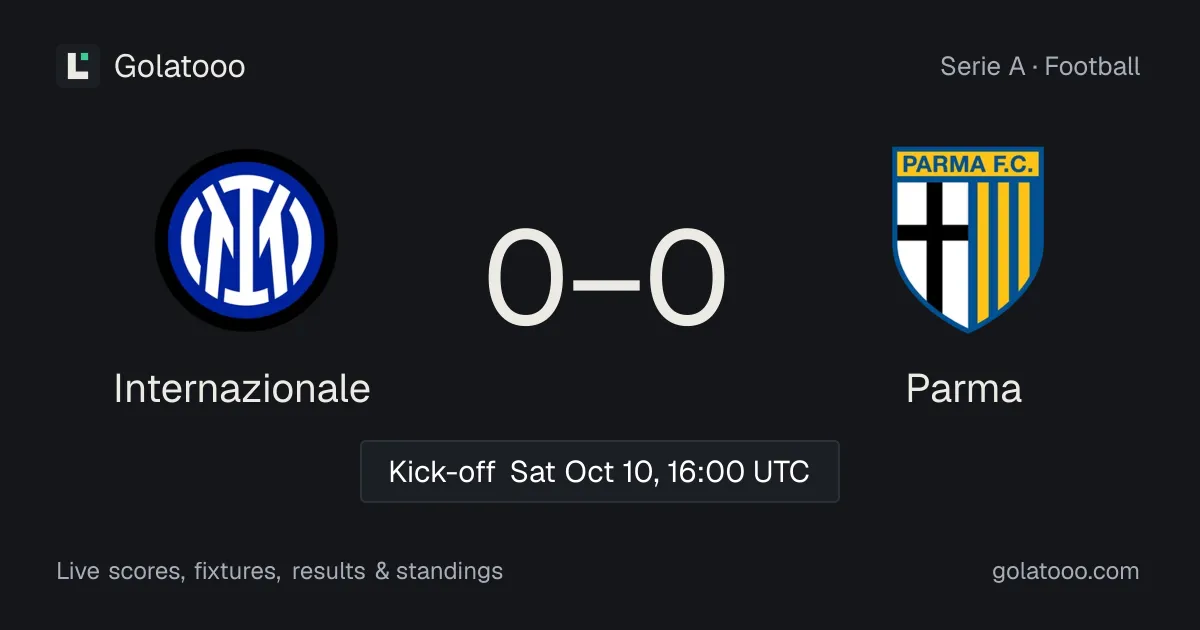 Internazionale vs Parma: preview, form, head-to-head and how to watch