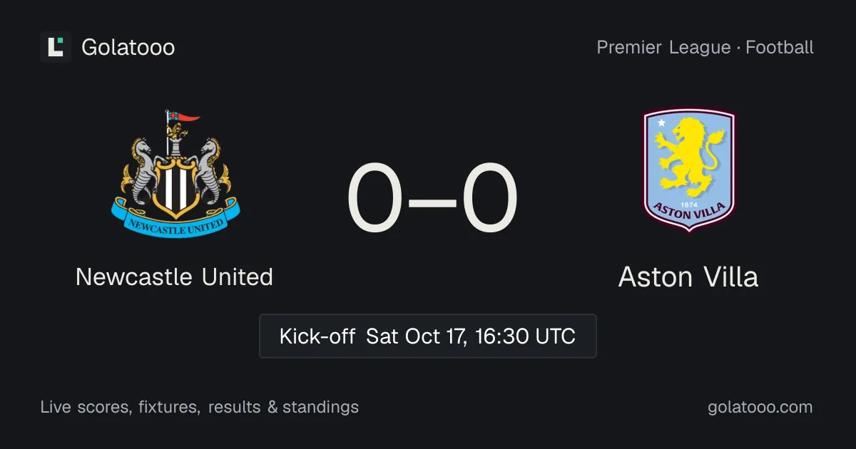 Newcastle United vs Aston Villa: preview, form, head-to-head and how to watch