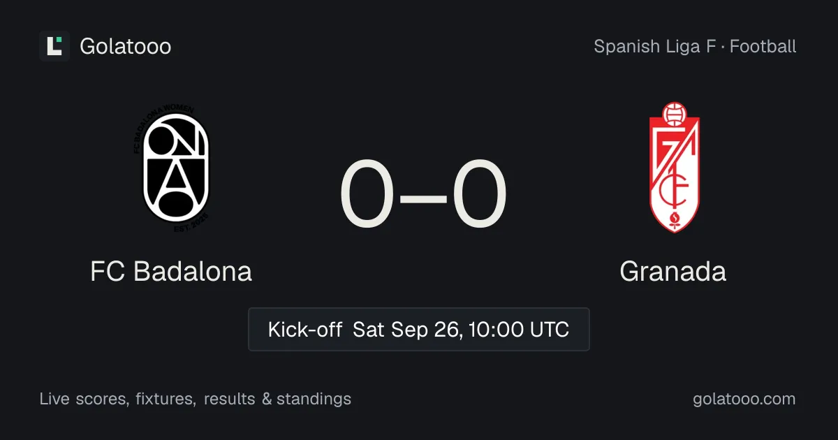 FC Badalona vs Granada: preview, form, head-to-head and how to watch
