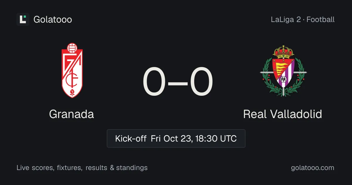 Granada vs Real Valladolid: preview, form, head-to-head and how to watch