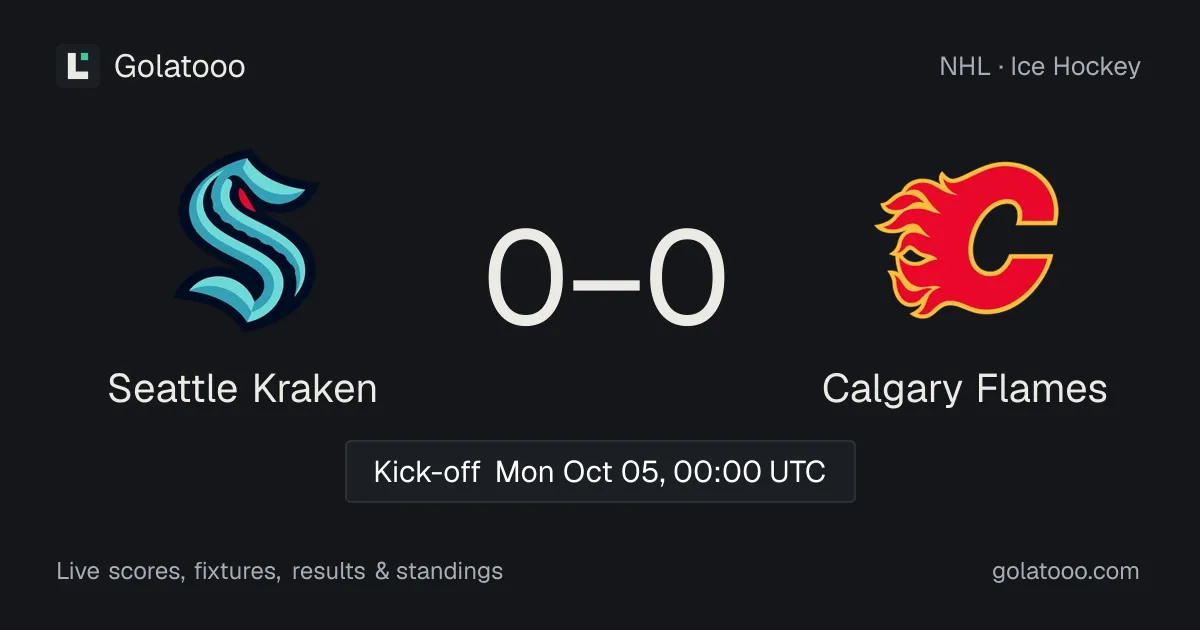 Seattle Kraken vs Calgary Flames: preview, form, head-to-head and how to watch