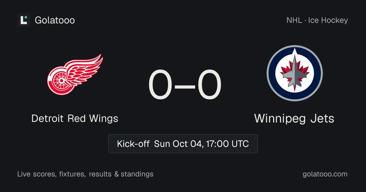 Detroit Red Wings vs Winnipeg Jets: preview, form, head-to-head and how to watch