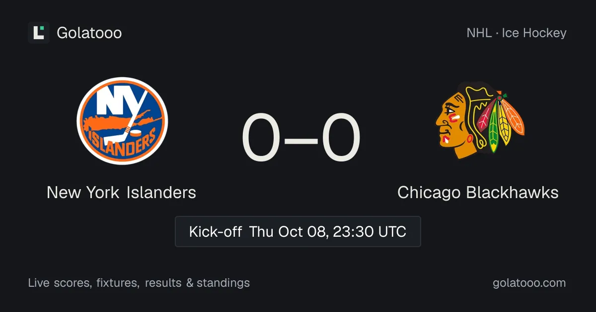 New York Islanders vs Chicago Blackhawks: preview, form, head-to-head and how to watch
