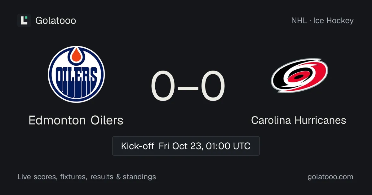 Edmonton Oilers ضد كارولاينا هريكينز: المعاينة والأداء الأخير والمواجهات السابقة وأين تشاهد المباراة