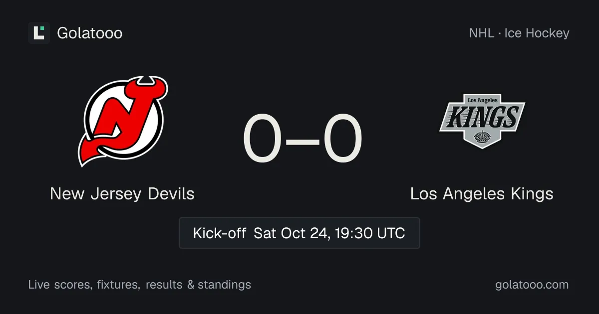 New Jersey Devils vs Los Angeles Kings: preview, form, head-to-head and how to watch