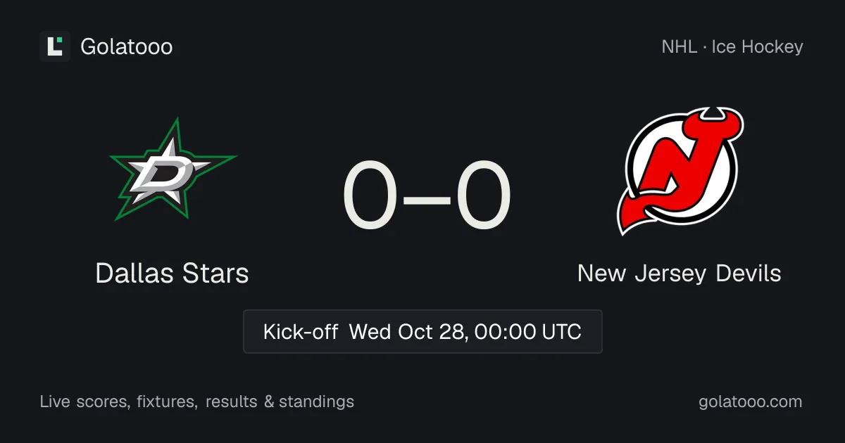 Dallas Stars vs New Jersey Devils: preview, form, head-to-head and how to watch
