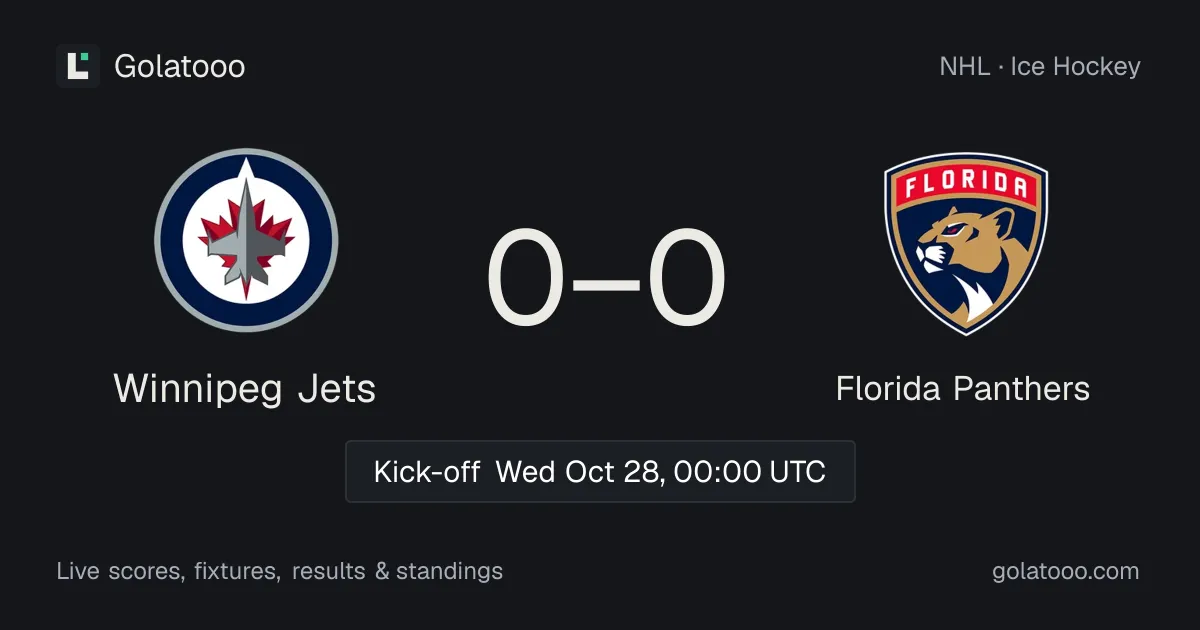 Winnipeg Jets vs Florida Panthers: preview, form, head-to-head and how to watch