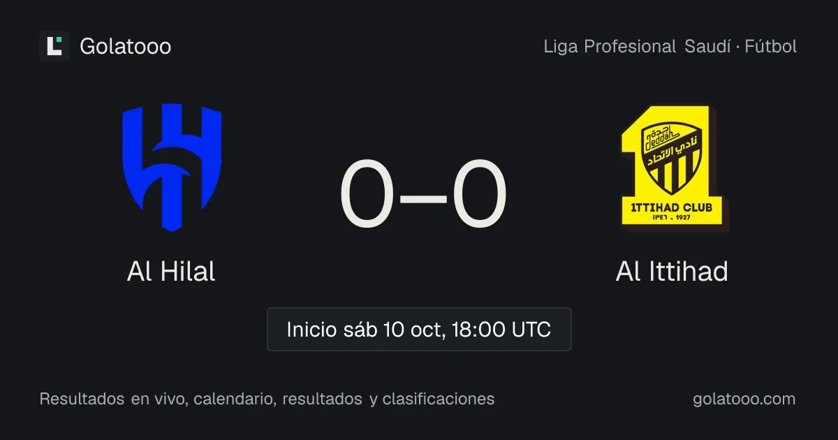 Al Hilal vs Al Ittihad: previa, forma, historial y dónde ver el partido