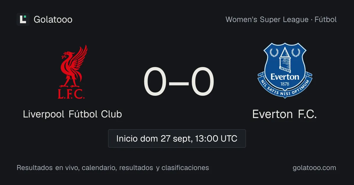 Liverpool Fútbol Club vs Everton F.C.: previa, forma, historial y dónde ver el partido