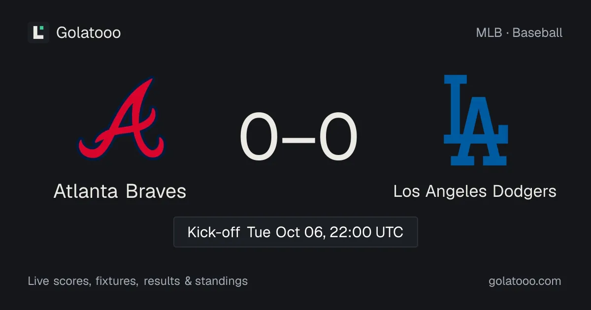 Atlanta Braves vs Los Angeles Dodgers: preview, form, head-to-head and how to watch