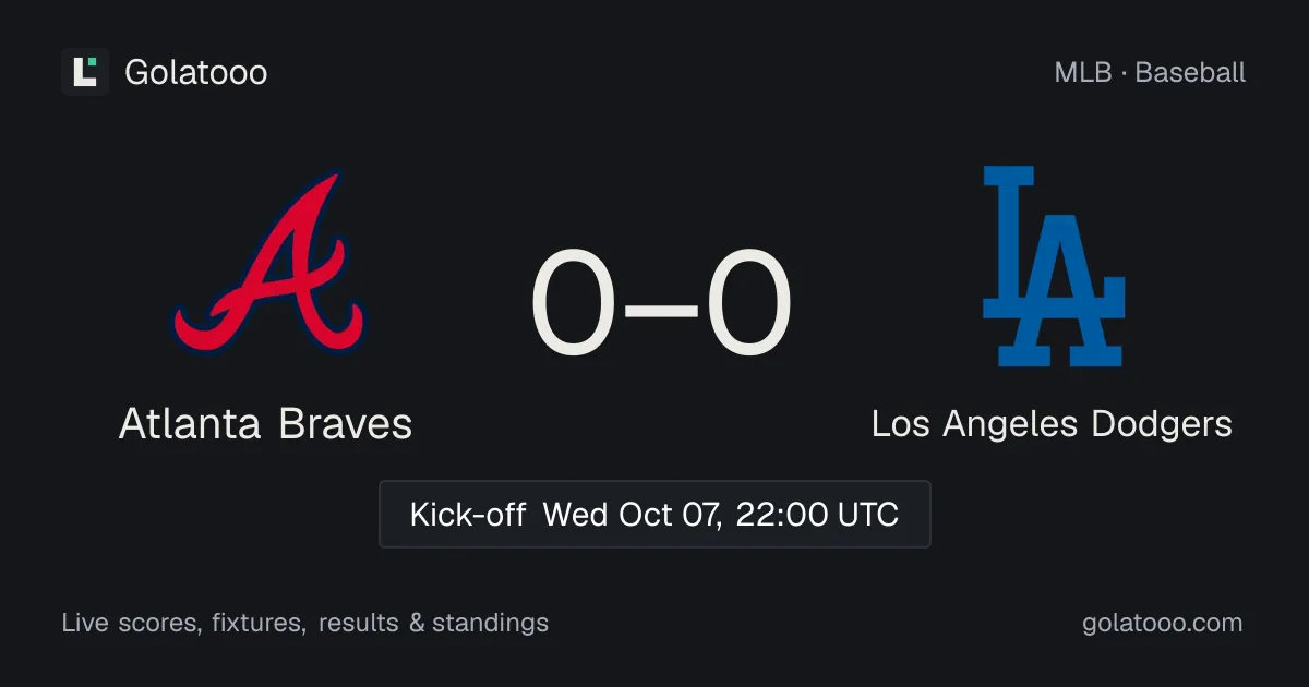 Atlanta Braves ضد لوس أنجلوس دودجرز (7 أكتوبر): المعاينة والأداء الأخير والمواجهات السابقة وأين تشاهد المباراة