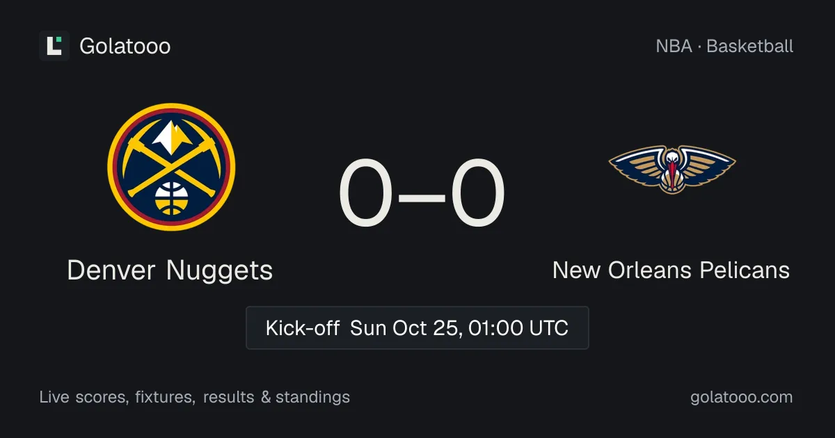 Denver Nuggets vs New Orleans Pelicans: preview, form, head-to-head and how to watch