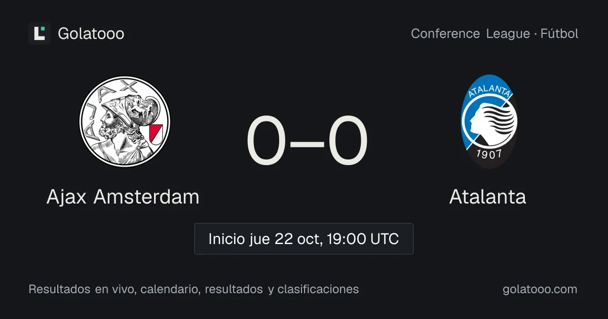 Ajax Amsterdam vs Atalanta: previa, forma, historial y dónde ver el partido