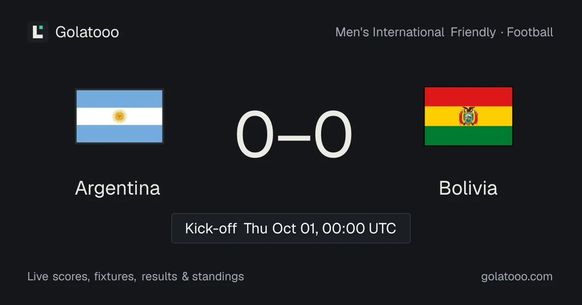الأرجنتين 4-0 بوليفيا: تقرير المباراة والأهداف والإحصائيات