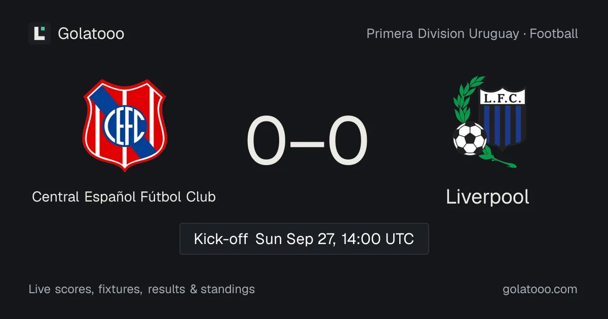 Central Español Fútbol Club vs Liverpool: preview, form, head-to-head and how to watch