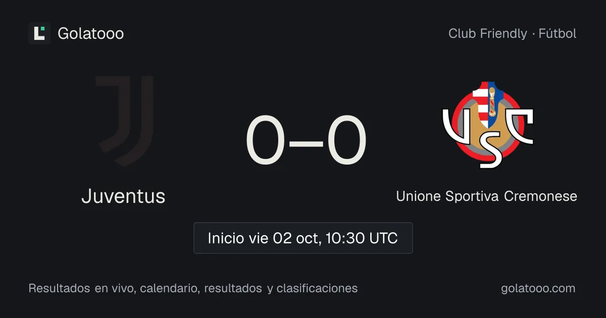 Juventus vs Unione Sportiva Cremonese: previa, forma, historial y dónde ver el partido