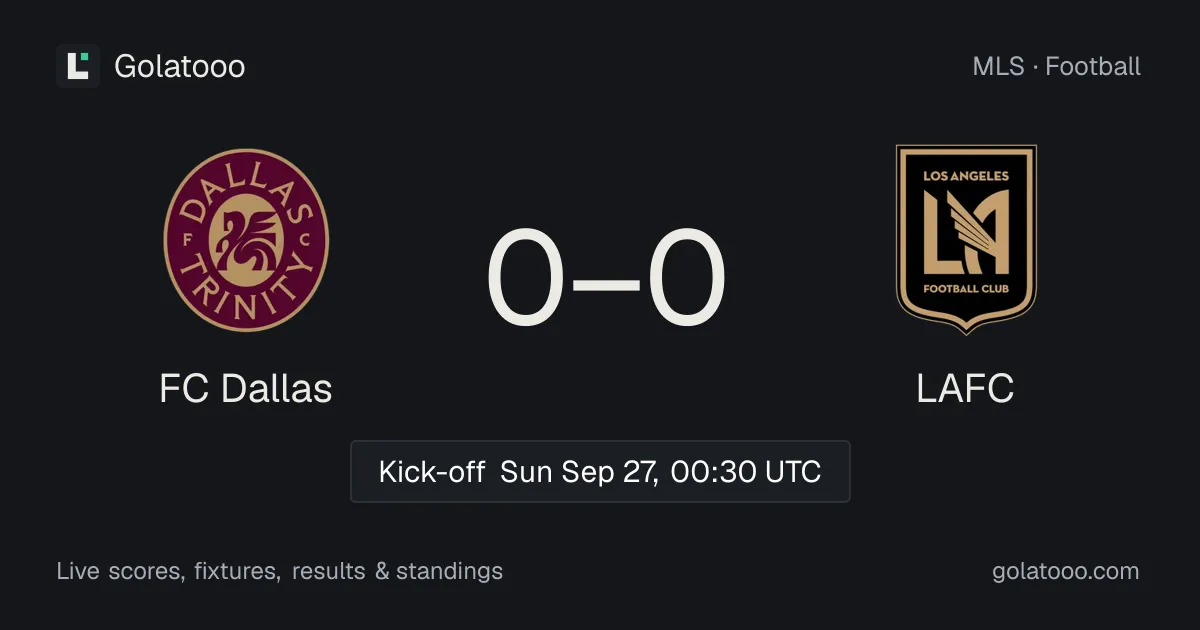 FC Dallas ضد نادي لوس أنجلوس: المعاينة والأداء الأخير والمواجهات السابقة وأين تشاهد المباراة