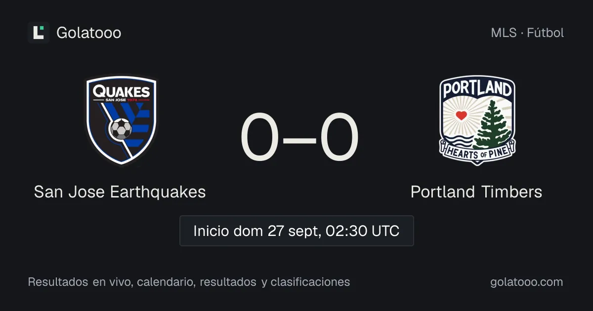 San Jose Earthquakes vs Portland Pilots: previa, forma, historial y dónde ver el partido