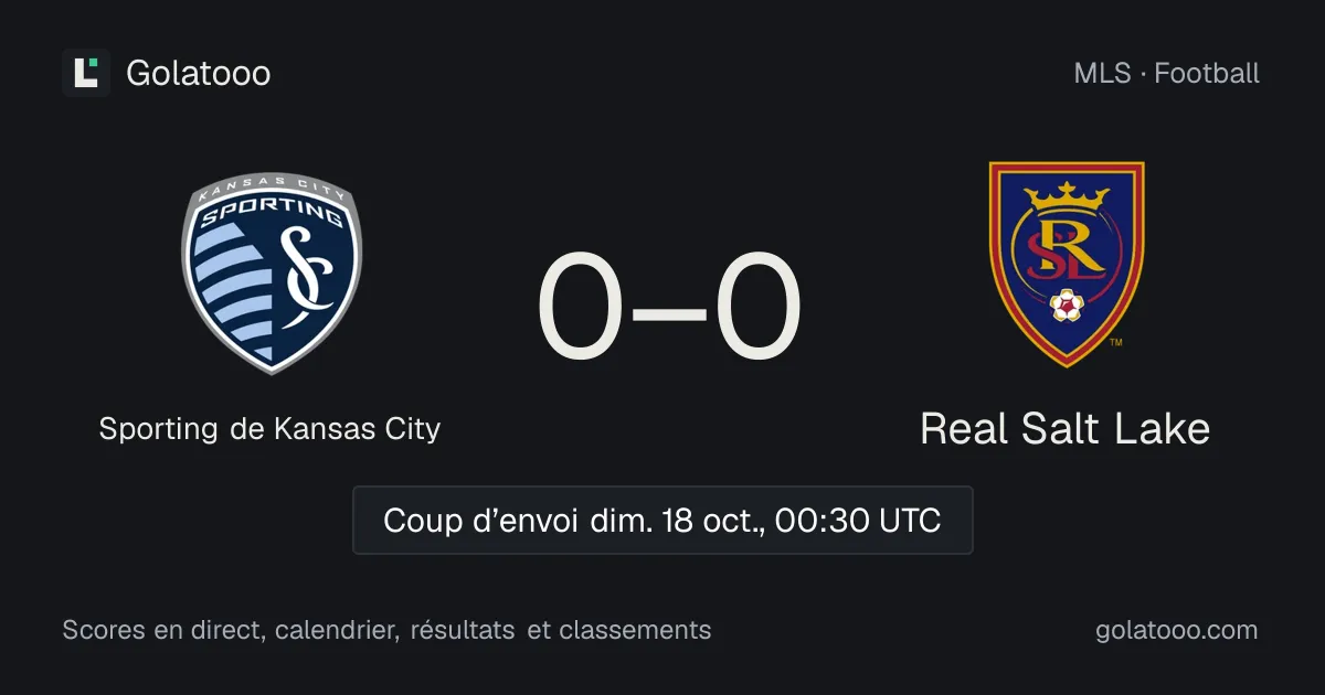 Sporting de Kansas City - Real Salt Lake : avant-match, forme, historique et où regarder la rencontre